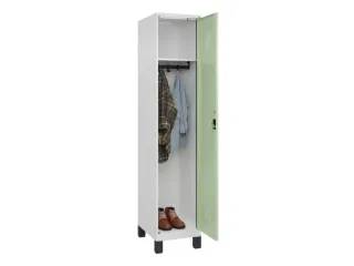 locker,HxBxD 1950x400x500mm,1vak,vak B 400mm,cil.-slot,voeten - 1