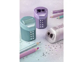 Potlood Faber-Castell Grip sparkle ocean metallic - 6