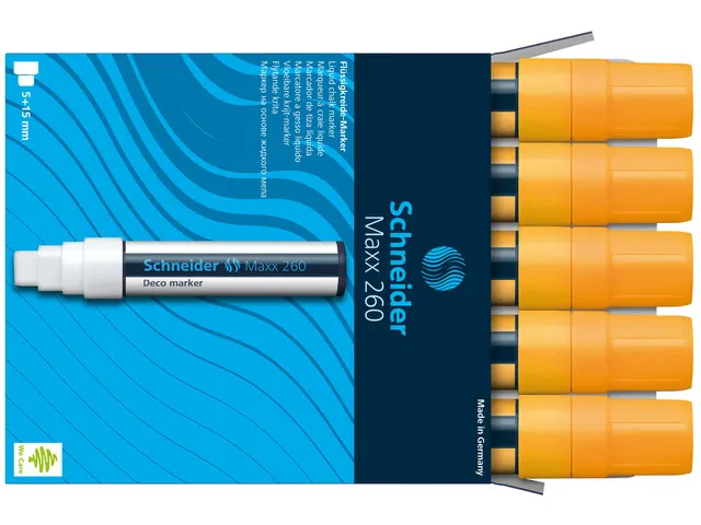 Krijtmarker Schneider Maxx 260 fluororanje