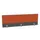 opzetpaneel bureau aanbouw achter MS-donkergrijs BN3012-oranje 1800mm