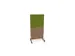 scheidingswand,HxB 1545x800mm,NT-cherry,BN7048-groen