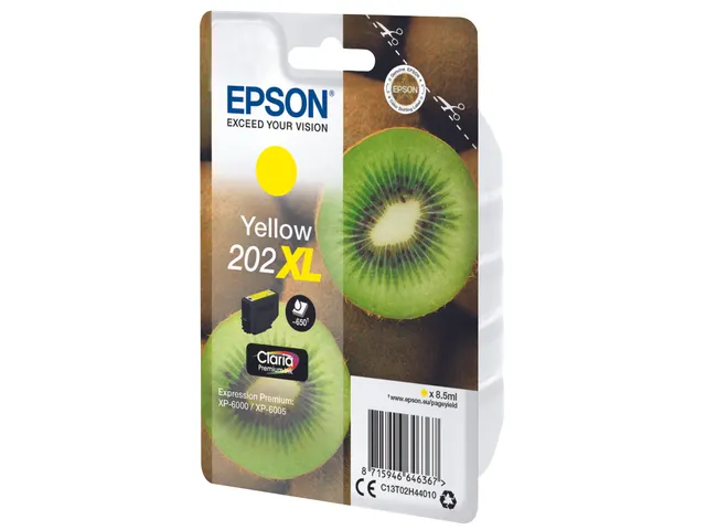 Singlepack Yellow 202XL Claria Premium Ink