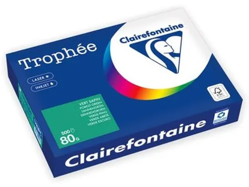 Trophée Intens Gekleurd Papier A4 80 gram 500vel Dennengroen