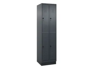 dubbeldekse locker,HxBxD 1950x500x500mm,2x2vak.,vak B 250mm - 1
