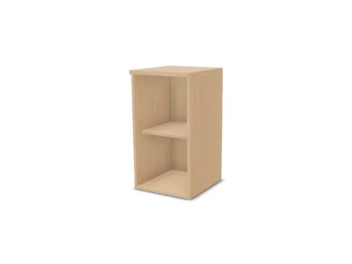 kantoorstelling,opbouwelement,HxBxD 740x400x445mm,NE-esdoorn