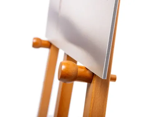 Ezel Hardhout Lichtbruin voor Krijtbord of Paneel met print