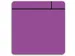 Carte magnétique Scrum 75x75mm Violet
