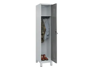 locker,HxBxD 1950x400x500mm,1vak,vak B 400mm,draaigrendel,voeten - 1