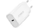Standaard EU AC-adapter 30W 1 USB Type-C wit
