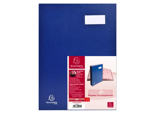 Handtekenmap DIRECTIE 24 Ind. blauw