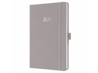 Weekagenda Feel A5 2026 (NL/FR/EN/DU) Pearl Grey Hardcover - 1