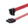 15cm Haakse SATA naar SATA kabel naar links