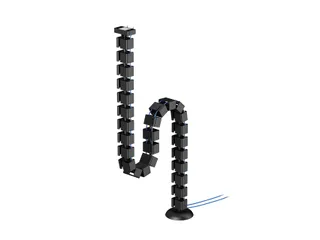 Kabelslang Neomounts magnetische bevestiging 130cm zwart - 4