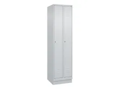 locker,HxBxD 1950x500x500mm,2vak,vak B 250mm,cil.-slot,sokkel