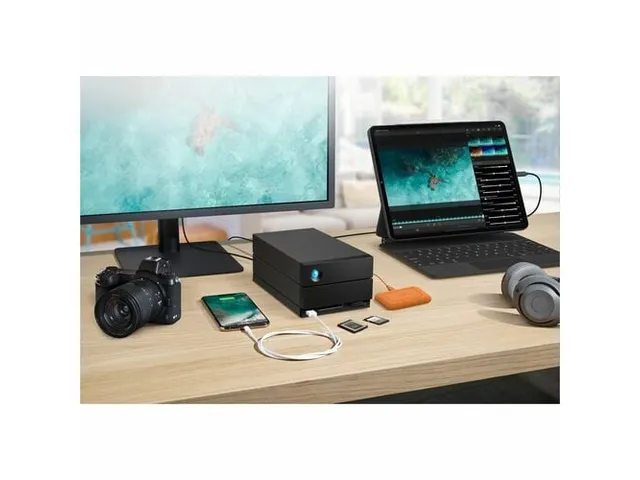 Lacie 2BIG Dock THB3 16TB THB3 1 kabel DAS-opslagsysteem