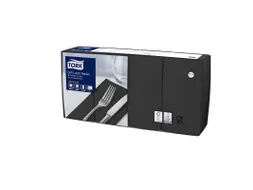Tork 477881 Soft Lunchservet zwart 3-laags