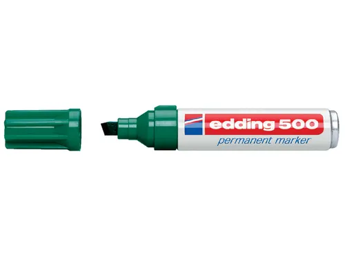Viltstift edding 500 schuin groen 2-7mm