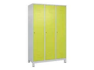 locker,HxBxD 1950x1200x500mm,3vak,vak B 400mm,cil.-slot,voeten - 1