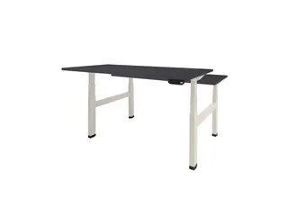 Dextro Plus Duo Zit-sta Bureau Elektrisch 200x80 houtprint schaduw wit - 1