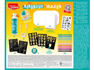 Airbrush Maker Maped Creativ set à 27 delen - 4