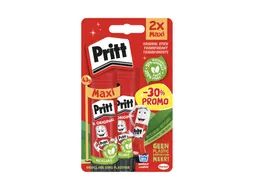Lijmstift Pritt Original Maxi 43gr blister à 2 stuks Promo