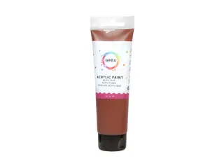 Acrylverf Qrea 120 ml burnt sienna - 1