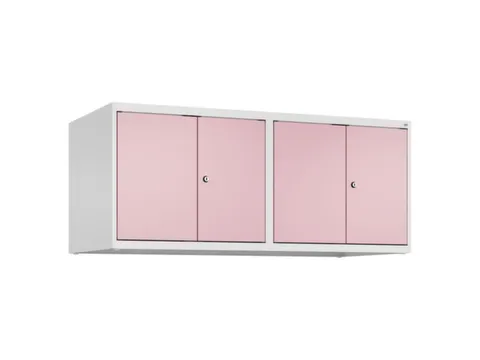 opzetkast,v. locker voor scheiding van kleding,4vak.,vak B 300mm