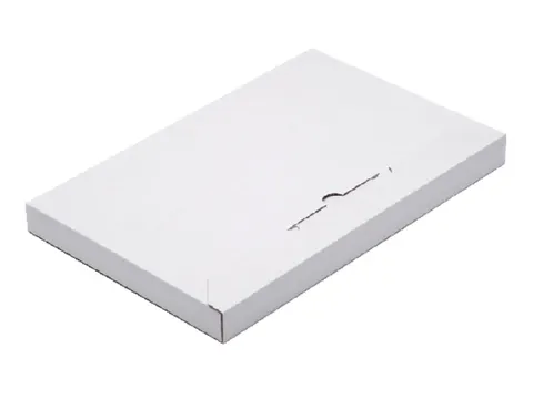 Brievenbusbox CleverPack A4 350x230x26mm karton wit pak à 5 stuks