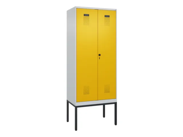locker voor scheiding van kleding,HxBxD 2120x800x500mm,2vak