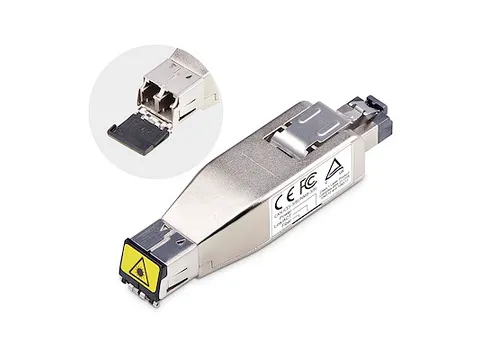 Gigabit Glasvezel naar RJ45 Ethernet Media Converter Dongle