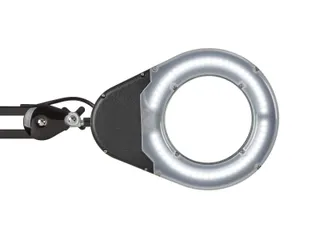 Loeplamp LED MAULviso Zwart met tafelklem - 3