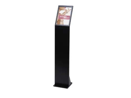 Office Magnetische Menustandaard met Acryl Vak A4 Zwart