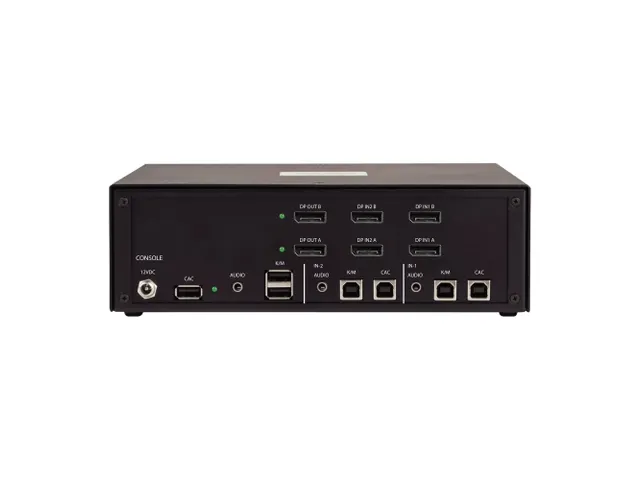 Secure 2-Poort KVM Switch DP NIAP TAA