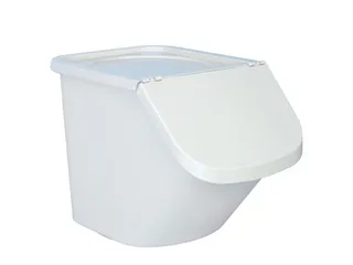 ingrediëntendispenser HxBxD 450x430x610mm 40l PP bak/deksel wit/wit - 2