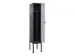 armoire vestiaire noir et blanc,HxlxP 2120x400x500mm,1compart.