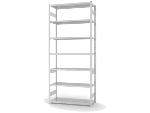 magazijnstelling,grondveld,HxBxD 3000x1360x535mm,vakl. 185kg