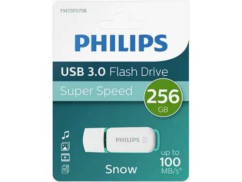 USB stick 3.0 Philips Snow USB-A 256GB groen
