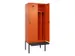 locker met bank,voor scheiding van kleding,HxBxD 2120x800x815mm,2vak