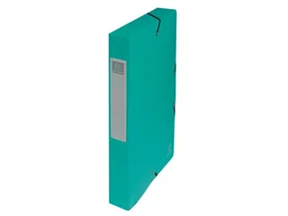 elastobox Exabox groen A4 karton rug van 40mm - 1