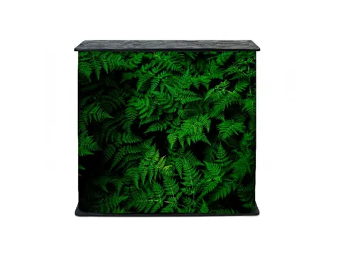 Balie Counter Professional Square 100x40cm met Zwart tafelblad