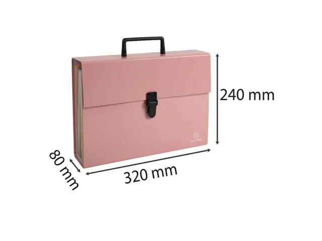 Sorteerkoffer 18 vak ken AQUAREL koraal