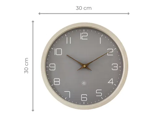Wandklok nXt ECO 30cm beige