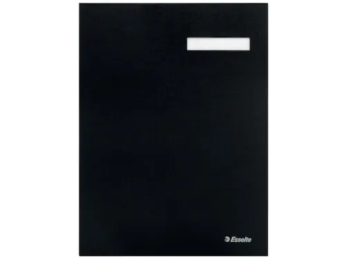 Vloeiboek Esselte 6210 karton 20 vakken zwart