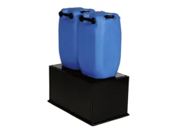 Opvangbak Hdpe 870x470x315mm V. 2x60l Volume 60l Pe Plaat