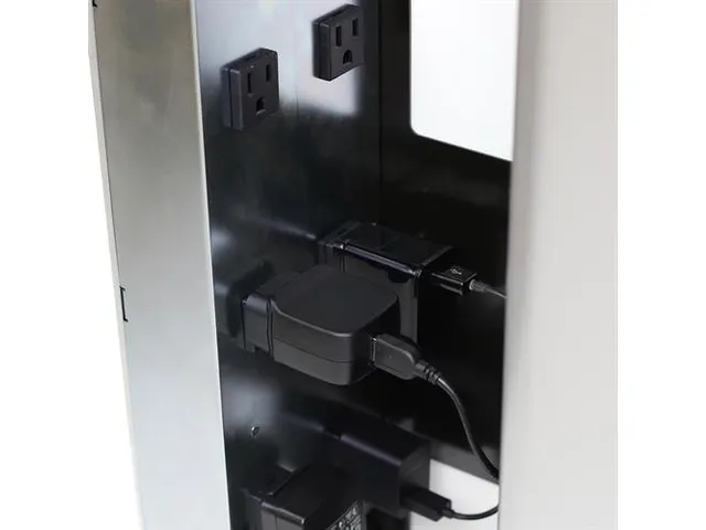 Ergotron Zip12 Charging Wall Mount Storage Cabinet Oplaadstation