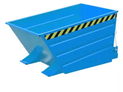 kiepbak,HxLxB 730x1375x800mm,0,5m³,draagverm. 750kg,RAL 5012