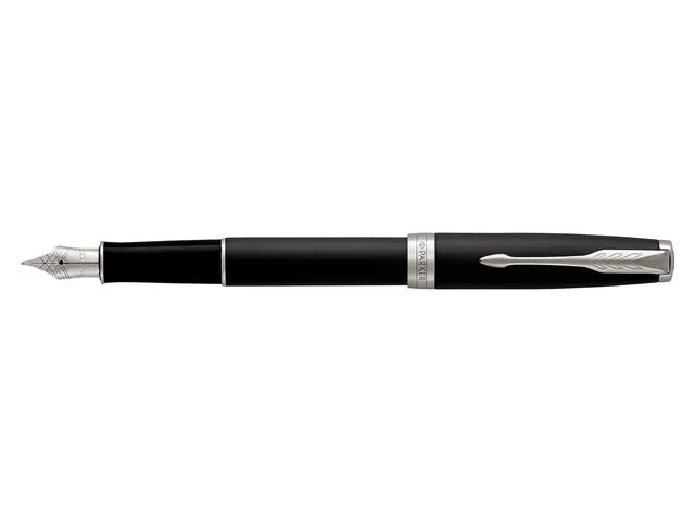 Vulpen Parker Sonnet Matte Black lacquer CT medium