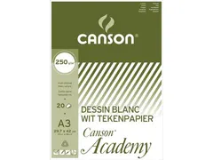 tekenpapier Academy 250 g 29,7 x 42 cm A3 20 vel