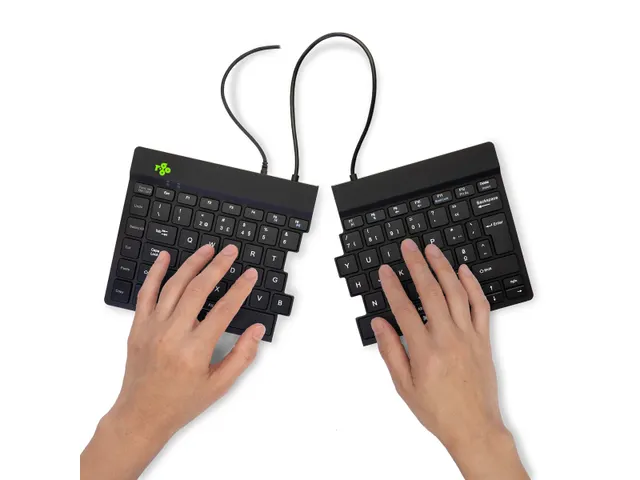 Ergonomisch toetsenbord R-Go Split Break v2 met pauzesoftware, gesplit
