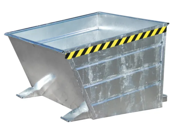 kiepbak,HxLxB 730x1375x1200mm,0,8m³,draagverm. 1000kg,verzinkt